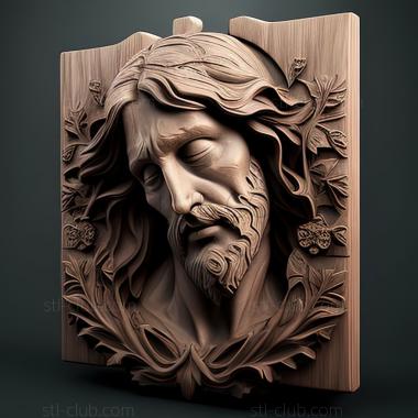 3D model st jesus (STL)